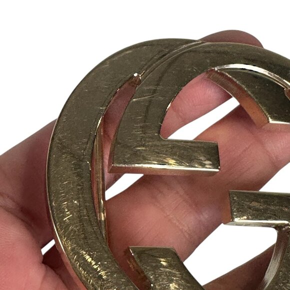 Gucci GG Gold Belt Buckle Only - Picture 5 of 11